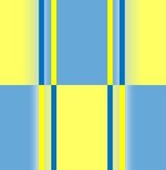 yellow blue geometric creative