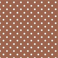 polka dots brown white spots