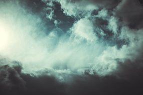 clouds in the sky photo