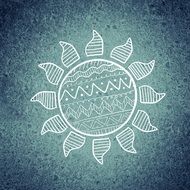 sun abstract pattern summer