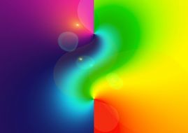 abstract illuminated background