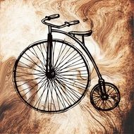 bike background wheel abstract