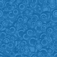 blue circle pattern seamless