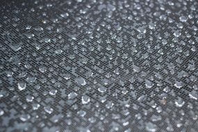 water grid droplets gray dark