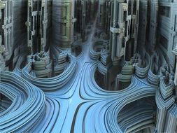 3 d visualization of cyberspace