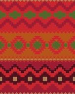 textile design in the style of geometry