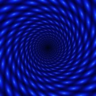 screen background black and blue color