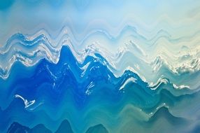 wave pattern structure background