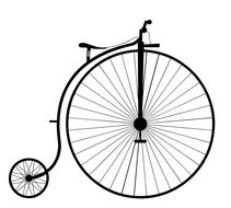 penny farthing bike bicycle old