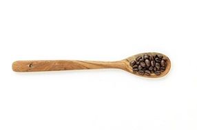 spoon coffe wood drink brown