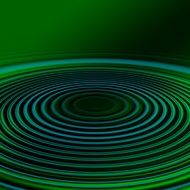 wave green blue concentric