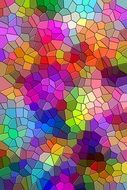 iridescent mosaic texture