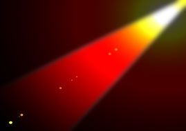 background spotlight light colorful spectrum rays