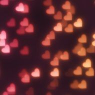 bokeh hearts background backdrop