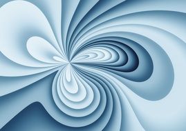 abstract image of of waves spiral