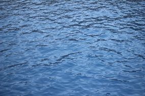 blue clear ocean water