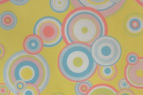 wallpaper 70s 80s circle texture