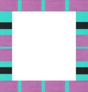 fabric textile frame border purple