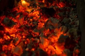 fire orange dark burn red texture