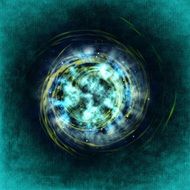 background with space object