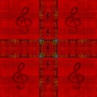 music clef background texture