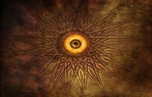 background art eye surreal