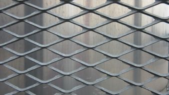 metal mesh as texture