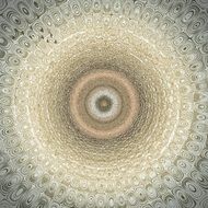 circle tunnel pattern texture