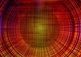 futuristic checkered pattern