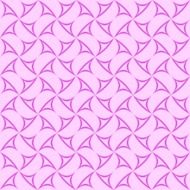 pink pattern simple curved shape