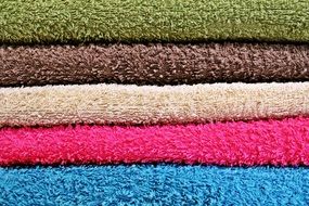 background towels colorful color