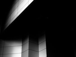 wall white black abstract