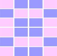 pink blue white geometric stripes