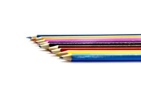 pencils crayons drawing education