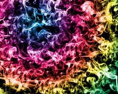 smoke colors soul black blue