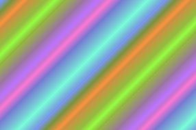 bright multi-colored lines on a diagonal