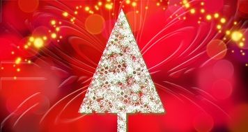 christmas tree background