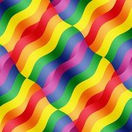 rainbow colors wave curve diagonal