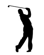 golf player sport golfer