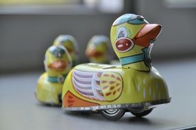 toys duck colorful yellow pattern
