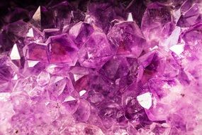 gem amethyst semi precious stone