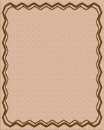 scrapbooking paper background with brown frame