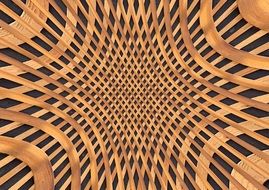 image of wooden ornament