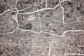 concrete stone cracks weathered