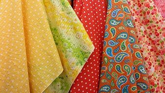 colorful textiles