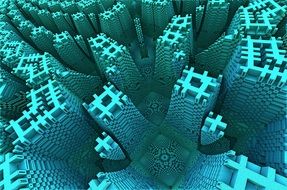 3 d visualization of the geometric effect