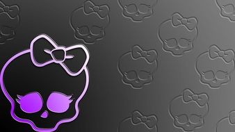 skull background girls