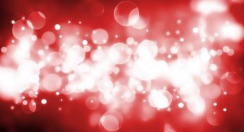 red background flares lights color