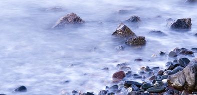 lake water nature river volcanic