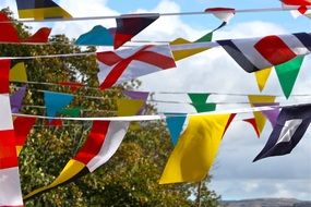 bunting banner celebration